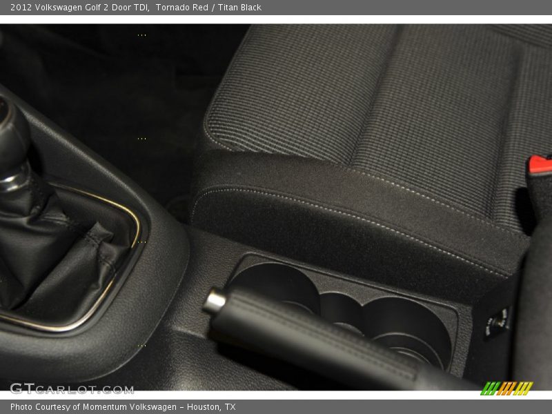 Tornado Red / Titan Black 2012 Volkswagen Golf 2 Door TDI