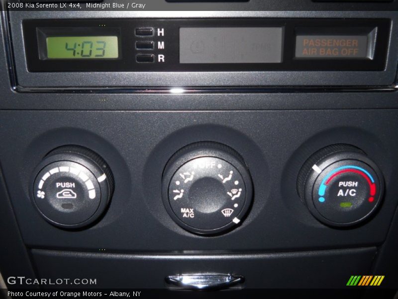 Midnight Blue / Gray 2008 Kia Sorento LX 4x4