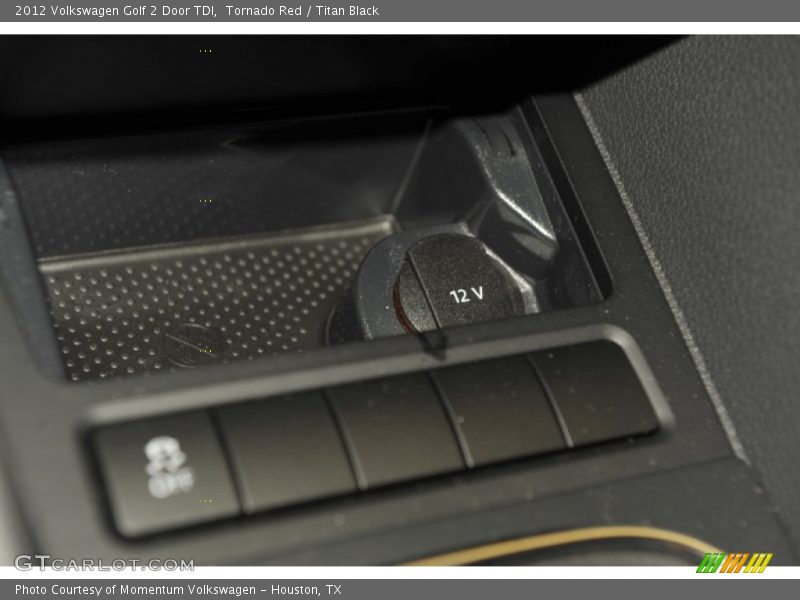 Tornado Red / Titan Black 2012 Volkswagen Golf 2 Door TDI
