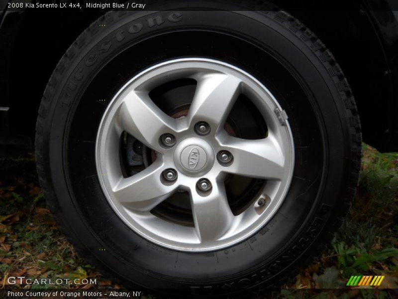 Midnight Blue / Gray 2008 Kia Sorento LX 4x4