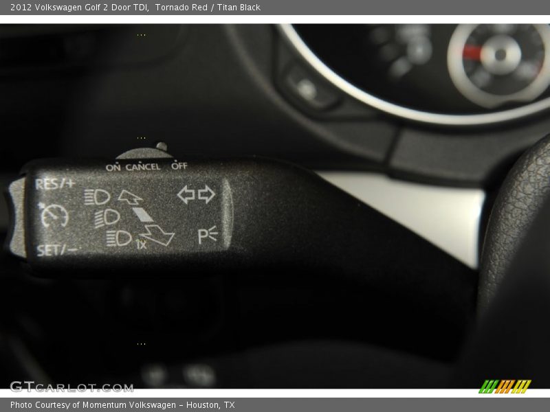 Tornado Red / Titan Black 2012 Volkswagen Golf 2 Door TDI