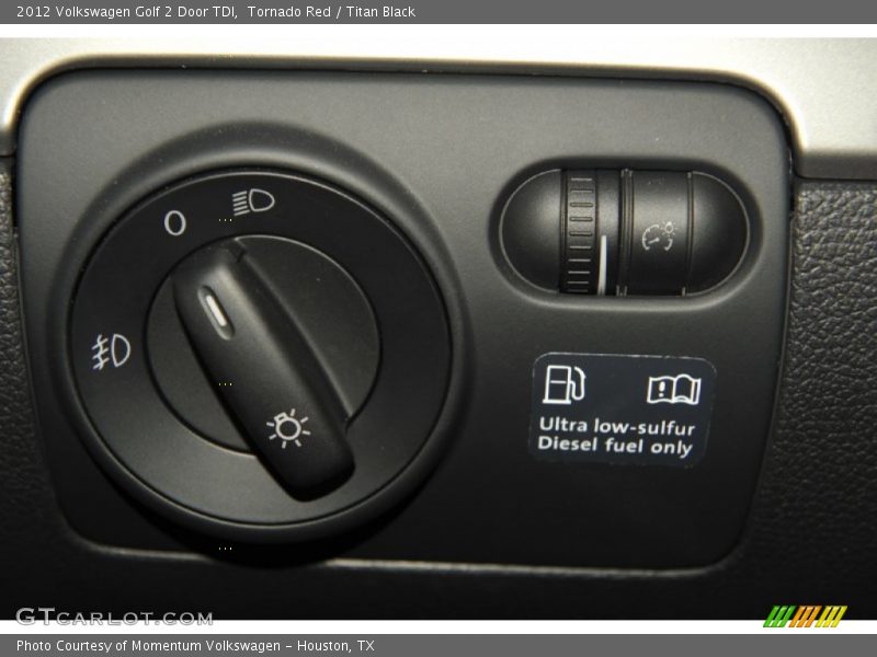 Tornado Red / Titan Black 2012 Volkswagen Golf 2 Door TDI