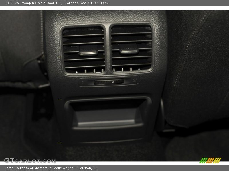 Tornado Red / Titan Black 2012 Volkswagen Golf 2 Door TDI