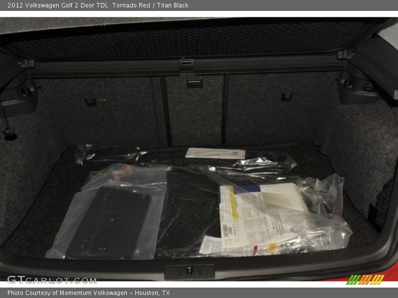 Tornado Red / Titan Black 2012 Volkswagen Golf 2 Door TDI