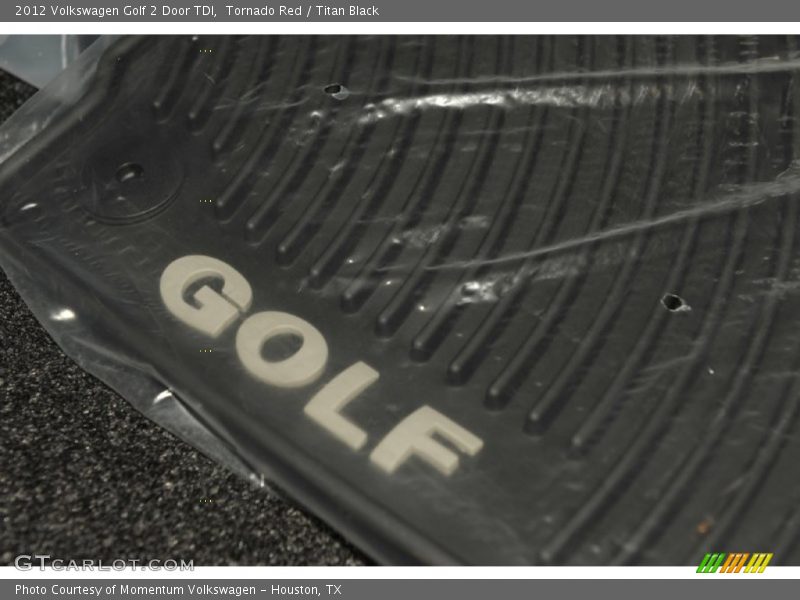 Tornado Red / Titan Black 2012 Volkswagen Golf 2 Door TDI
