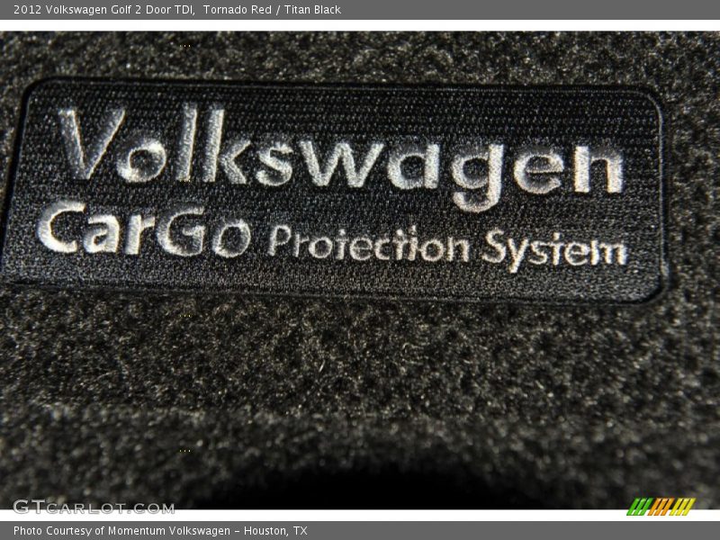 Tornado Red / Titan Black 2012 Volkswagen Golf 2 Door TDI