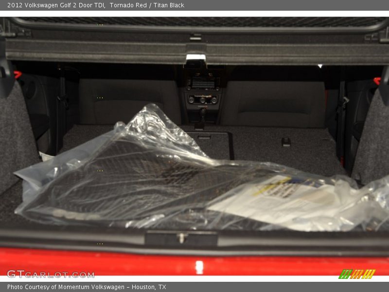 Tornado Red / Titan Black 2012 Volkswagen Golf 2 Door TDI