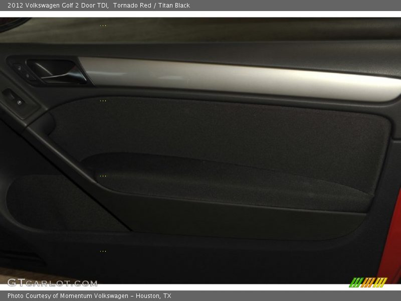 Tornado Red / Titan Black 2012 Volkswagen Golf 2 Door TDI