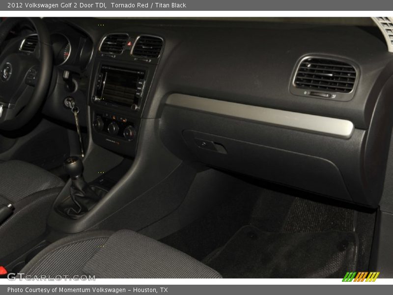 Tornado Red / Titan Black 2012 Volkswagen Golf 2 Door TDI