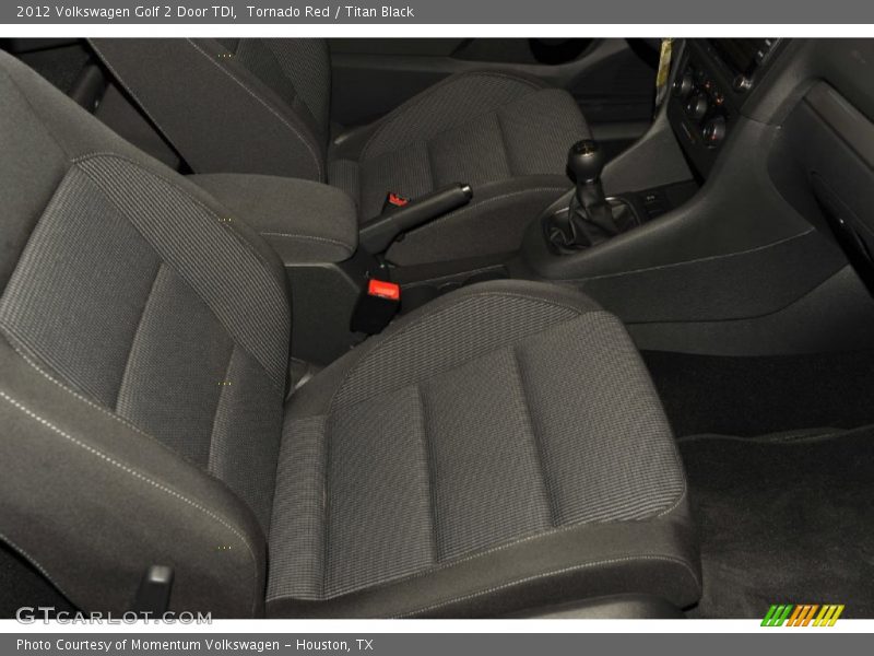 Tornado Red / Titan Black 2012 Volkswagen Golf 2 Door TDI