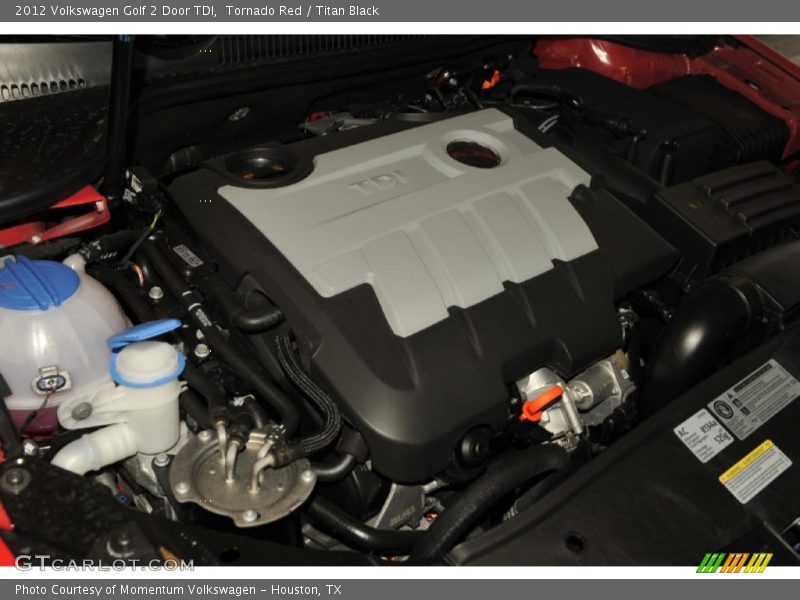  2012 Golf 2 Door TDI Engine - 2.0 Liter TDI SOHC 16-Valve Turbo-Diesel 4  Cylinder