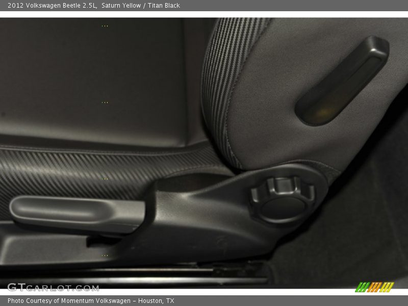 Saturn Yellow / Titan Black 2012 Volkswagen Beetle 2.5L
