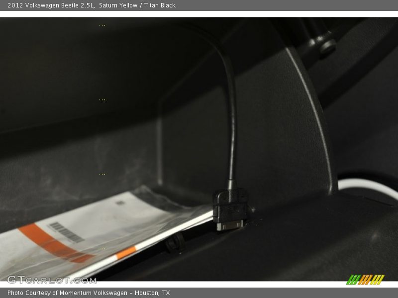 Saturn Yellow / Titan Black 2012 Volkswagen Beetle 2.5L