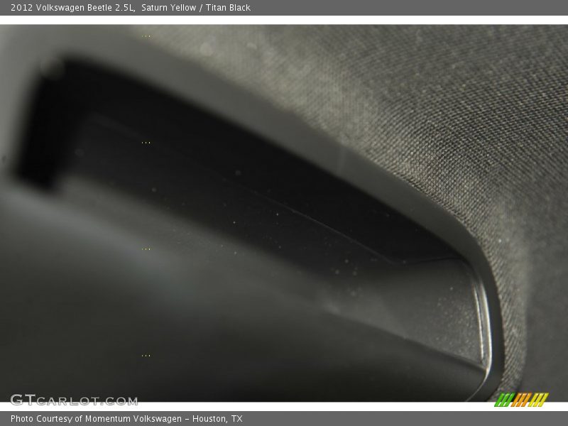 Saturn Yellow / Titan Black 2012 Volkswagen Beetle 2.5L