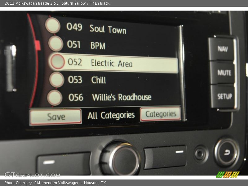 Saturn Yellow / Titan Black 2012 Volkswagen Beetle 2.5L