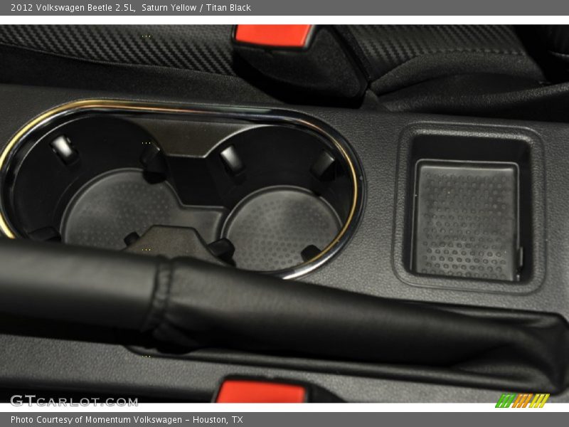 Saturn Yellow / Titan Black 2012 Volkswagen Beetle 2.5L