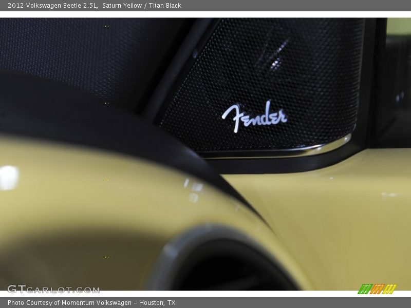 Saturn Yellow / Titan Black 2012 Volkswagen Beetle 2.5L