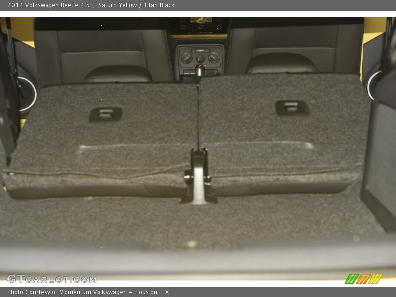 Saturn Yellow / Titan Black 2012 Volkswagen Beetle 2.5L