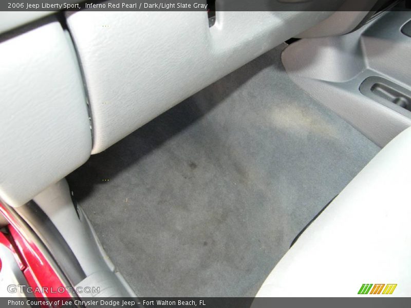 Inferno Red Pearl / Dark/Light Slate Gray 2006 Jeep Liberty Sport