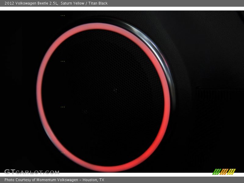 Saturn Yellow / Titan Black 2012 Volkswagen Beetle 2.5L