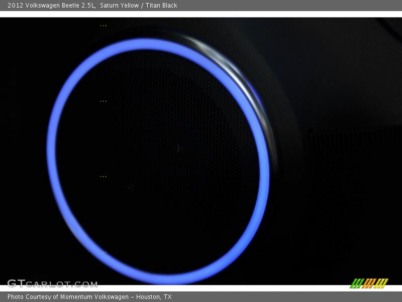 Saturn Yellow / Titan Black 2012 Volkswagen Beetle 2.5L