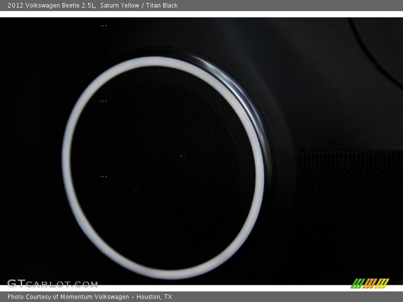Saturn Yellow / Titan Black 2012 Volkswagen Beetle 2.5L