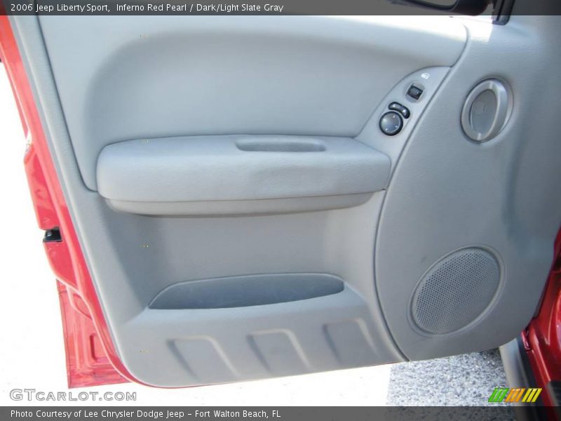 Inferno Red Pearl / Dark/Light Slate Gray 2006 Jeep Liberty Sport