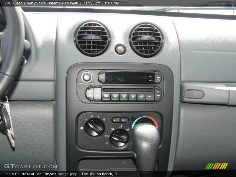Inferno Red Pearl / Dark/Light Slate Gray 2006 Jeep Liberty Sport