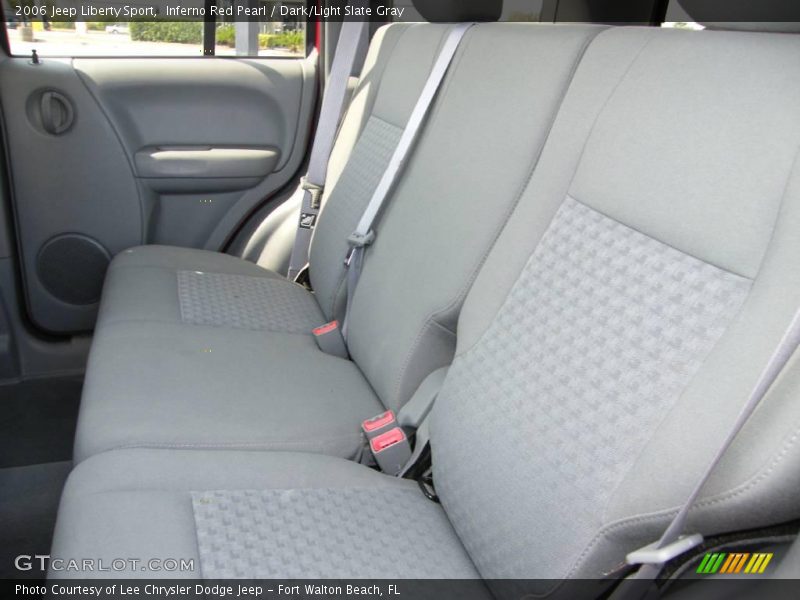 Inferno Red Pearl / Dark/Light Slate Gray 2006 Jeep Liberty Sport