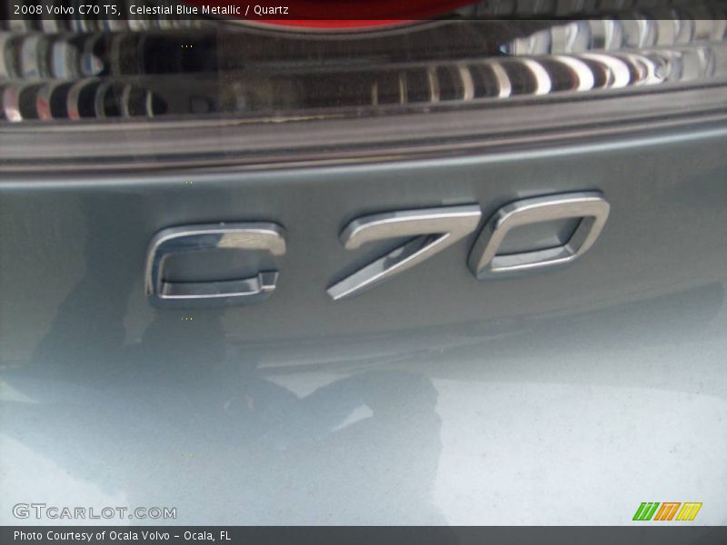 Celestial Blue Metallic / Quartz 2008 Volvo C70 T5