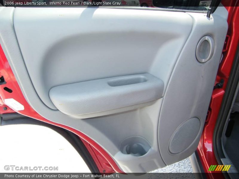 Inferno Red Pearl / Dark/Light Slate Gray 2006 Jeep Liberty Sport