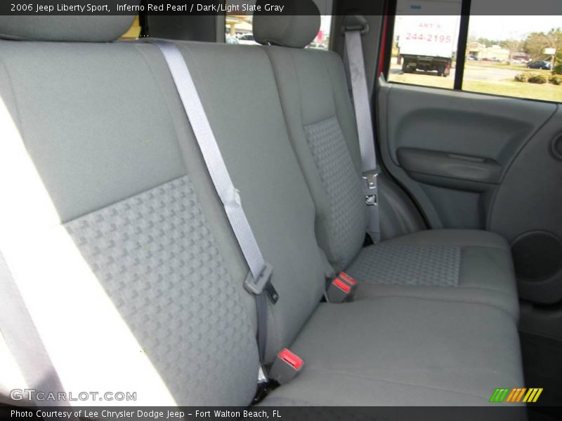 Inferno Red Pearl / Dark/Light Slate Gray 2006 Jeep Liberty Sport