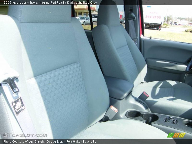 Inferno Red Pearl / Dark/Light Slate Gray 2006 Jeep Liberty Sport