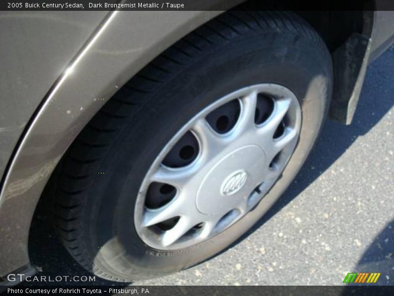 Dark Bronzemist Metallic / Taupe 2005 Buick Century Sedan