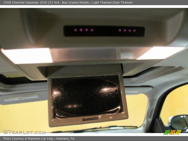 Blue Granite Metallic / Light Titanium/Dark Titanium 2008 Chevrolet Suburban 1500 LTZ 4x4