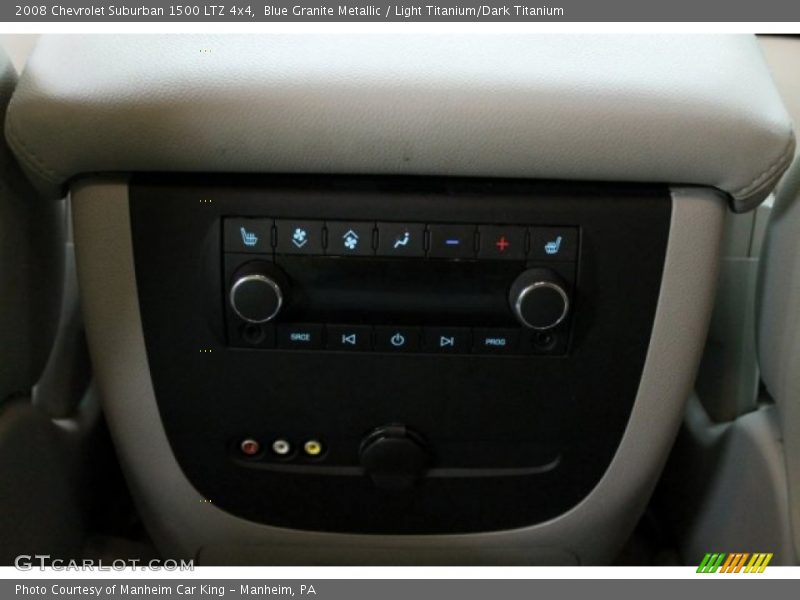 Blue Granite Metallic / Light Titanium/Dark Titanium 2008 Chevrolet Suburban 1500 LTZ 4x4