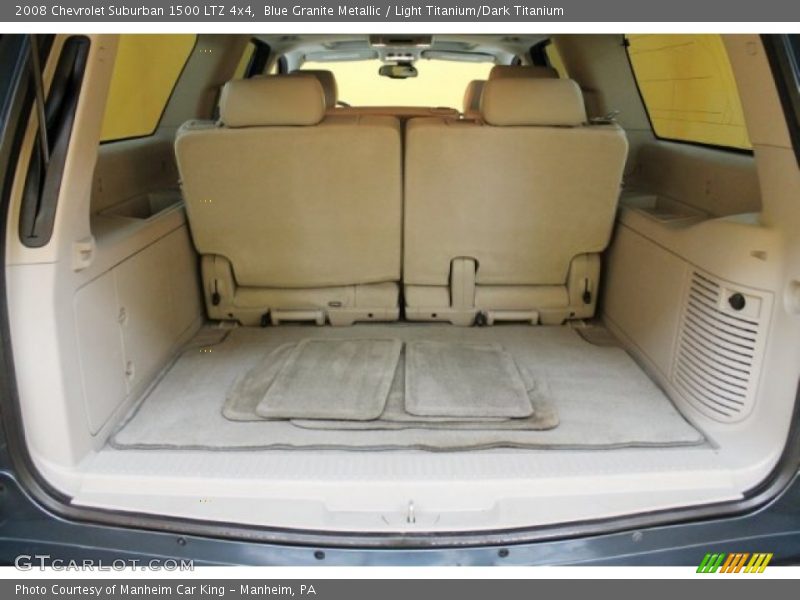 Blue Granite Metallic / Light Titanium/Dark Titanium 2008 Chevrolet Suburban 1500 LTZ 4x4
