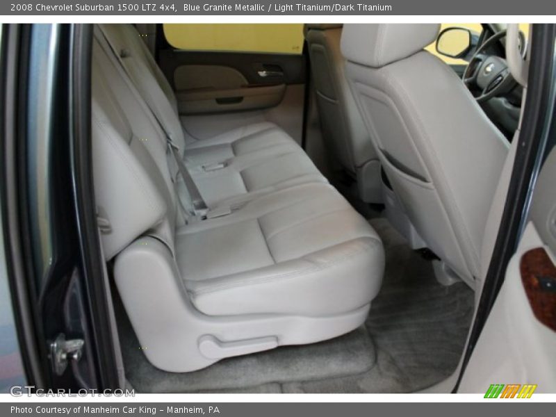 Blue Granite Metallic / Light Titanium/Dark Titanium 2008 Chevrolet Suburban 1500 LTZ 4x4