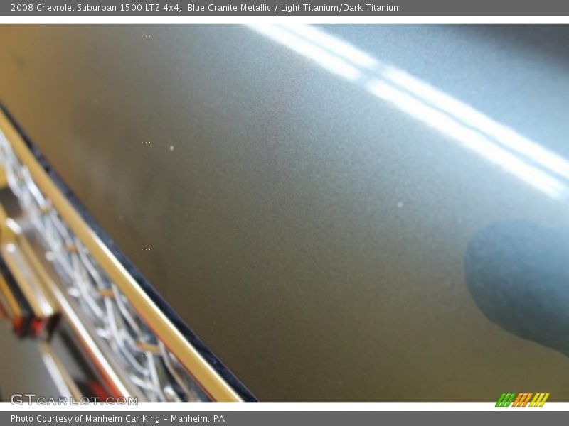 Blue Granite Metallic / Light Titanium/Dark Titanium 2008 Chevrolet Suburban 1500 LTZ 4x4