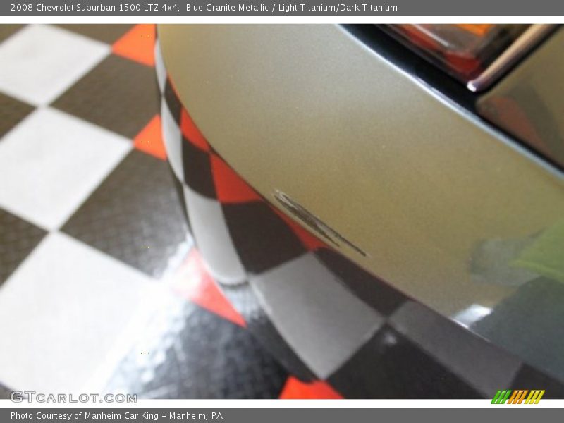 Blue Granite Metallic / Light Titanium/Dark Titanium 2008 Chevrolet Suburban 1500 LTZ 4x4