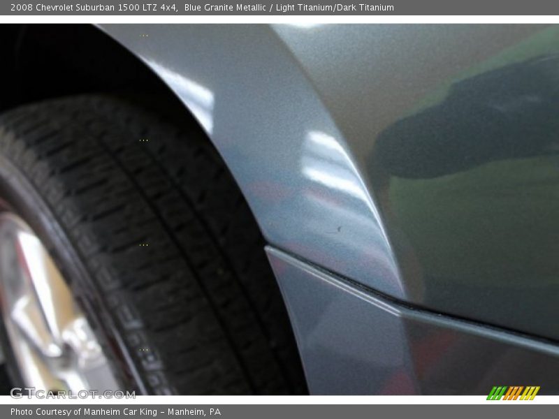 Blue Granite Metallic / Light Titanium/Dark Titanium 2008 Chevrolet Suburban 1500 LTZ 4x4