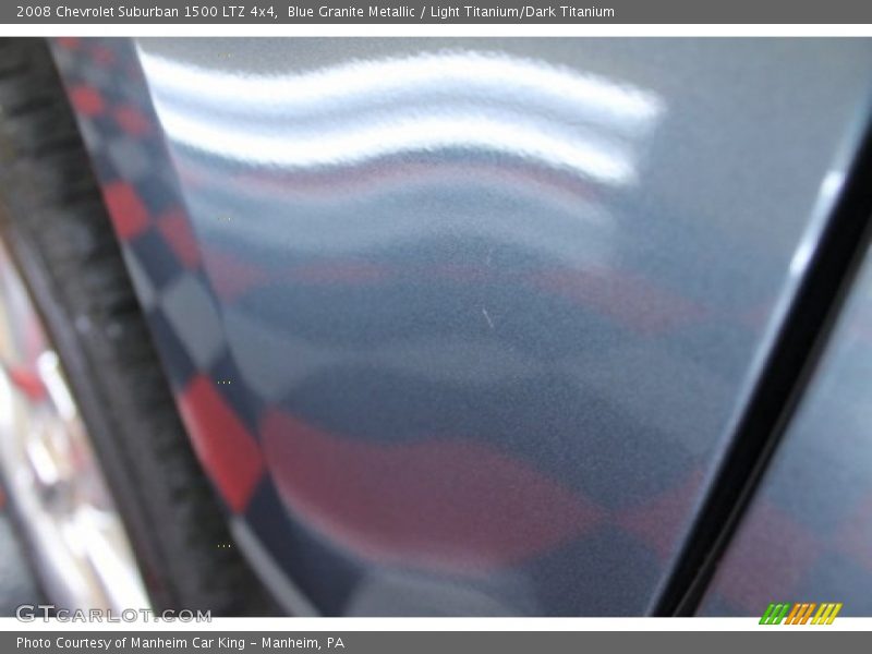 Blue Granite Metallic / Light Titanium/Dark Titanium 2008 Chevrolet Suburban 1500 LTZ 4x4