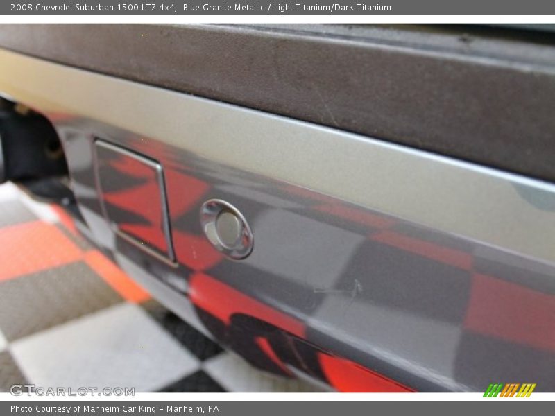 Blue Granite Metallic / Light Titanium/Dark Titanium 2008 Chevrolet Suburban 1500 LTZ 4x4