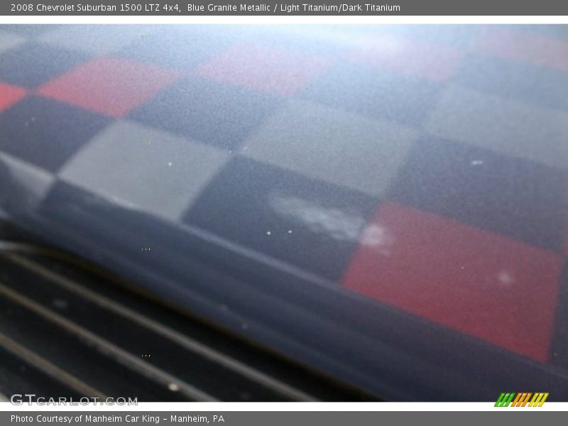 Blue Granite Metallic / Light Titanium/Dark Titanium 2008 Chevrolet Suburban 1500 LTZ 4x4