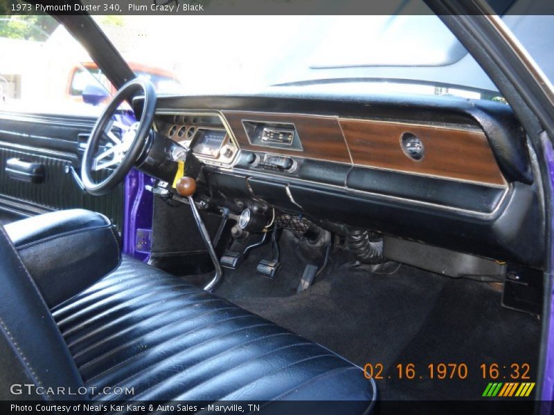 Dashboard of 1973 Duster 340