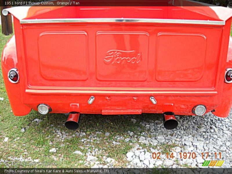  1951 F1 Pickup Custom Orange