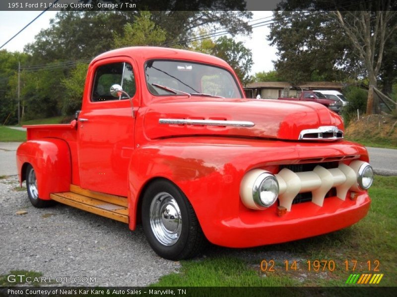 Front 3/4 View of 1951 F1 Pickup Custom