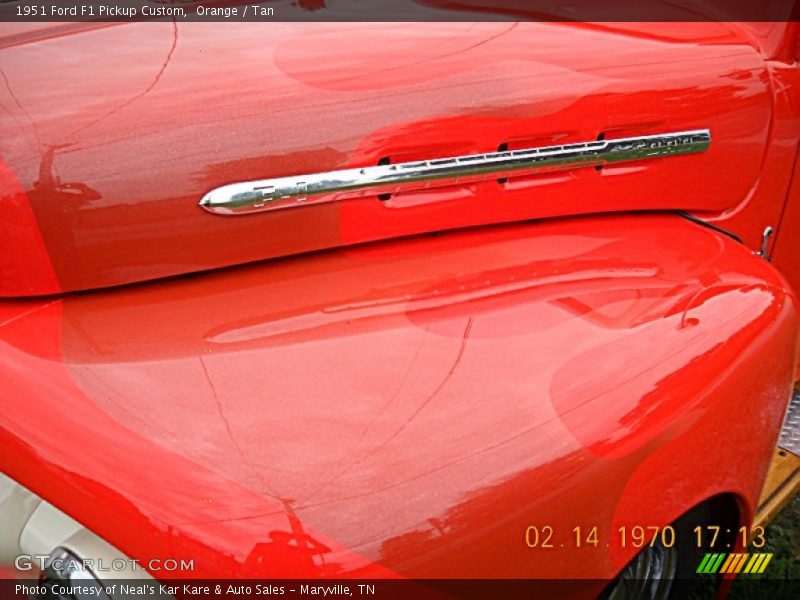  1951 F1 Pickup Custom Logo