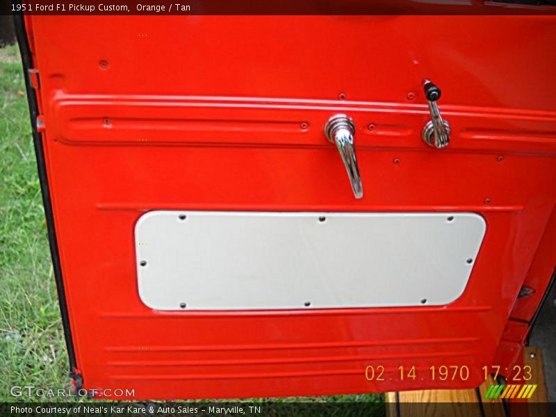 Door Panel of 1951 F1 Pickup Custom
