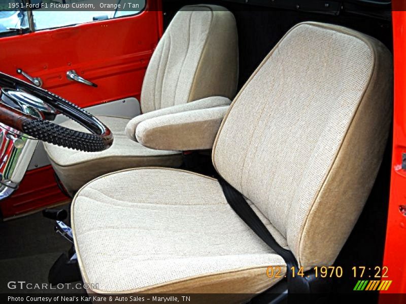  1951 F1 Pickup Custom Tan Interior